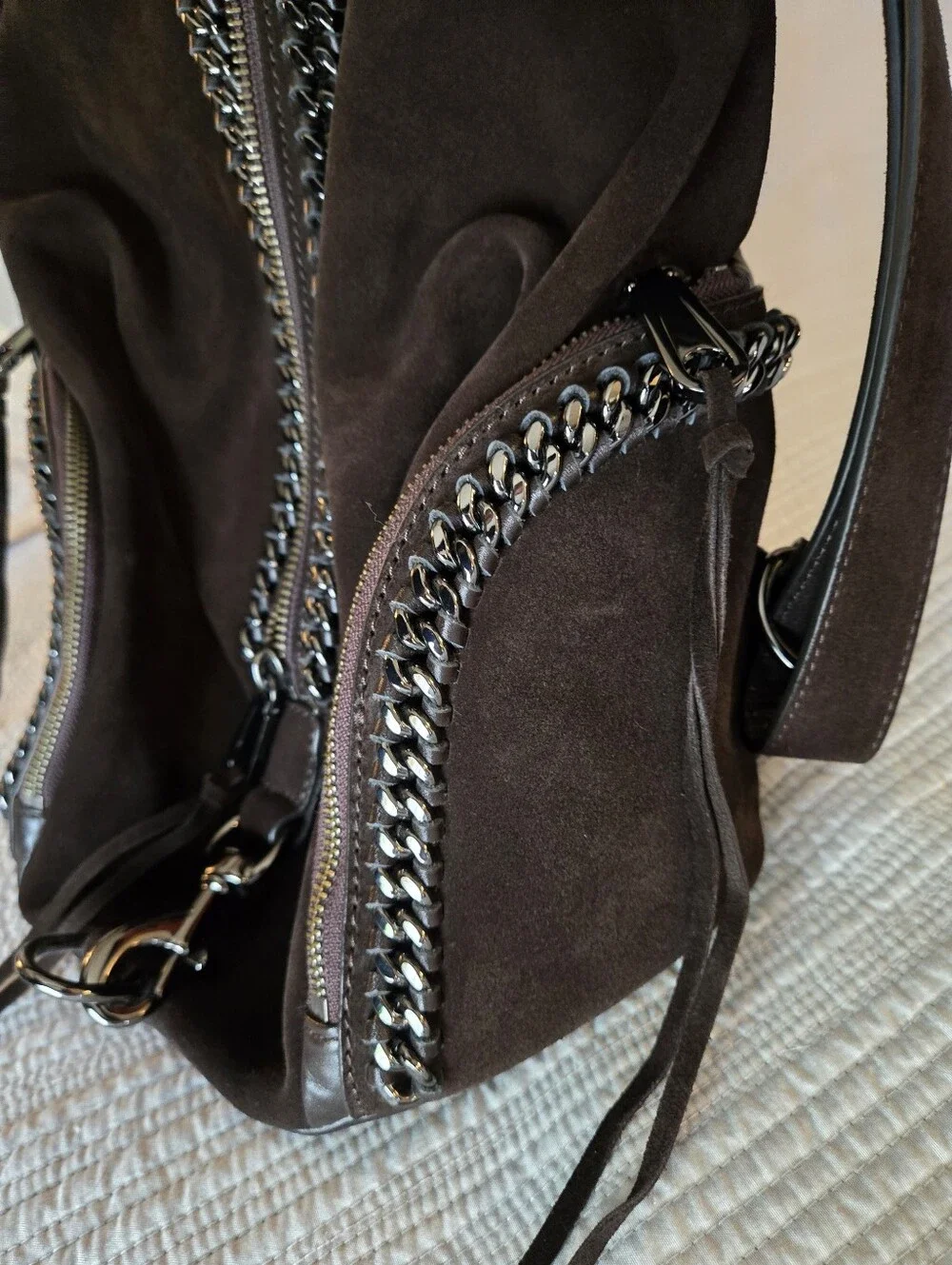 Rebecca Minkoff Brown Suede Backpack
